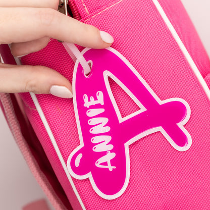 Letter Bag Tag