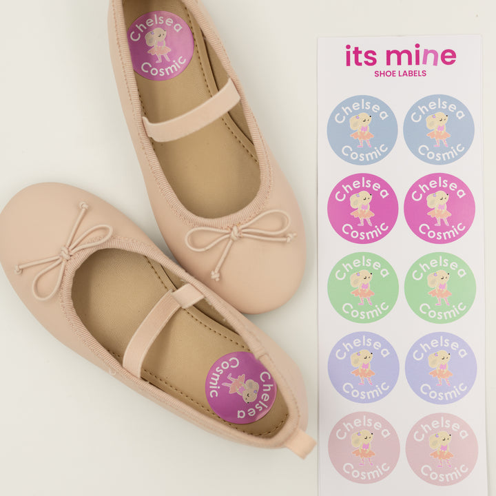 Round Shoe Labels