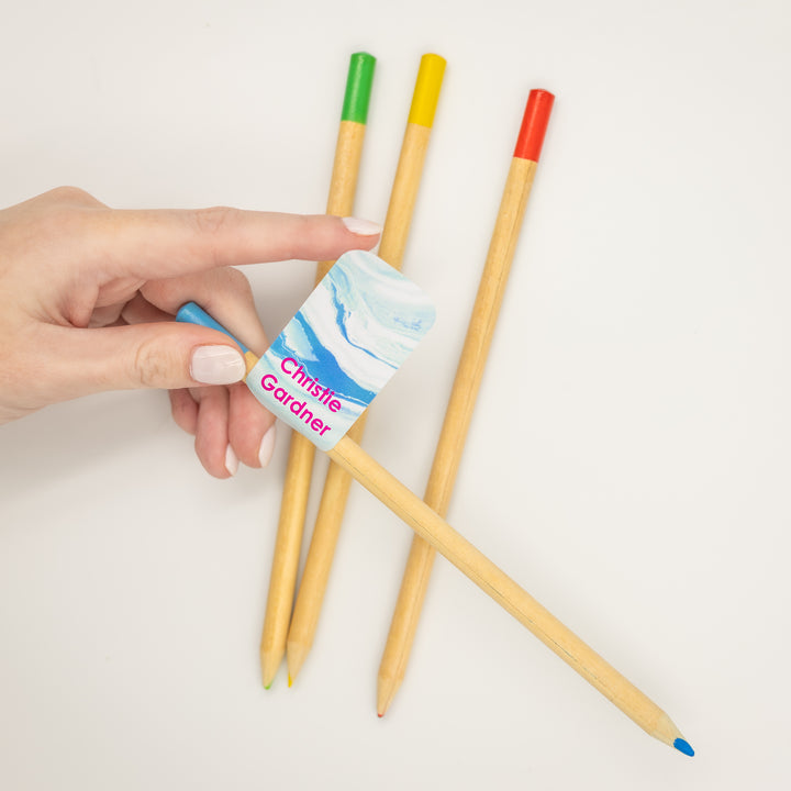 Classic Wrap Around Pencil Labels