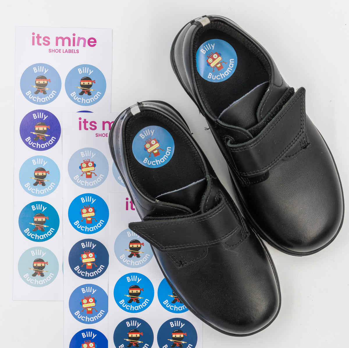 Round Shoe Labels