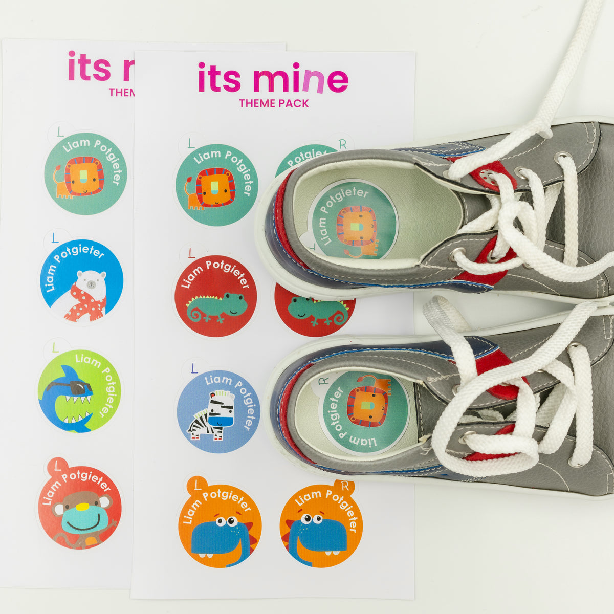 Left-Right Shoe Labels