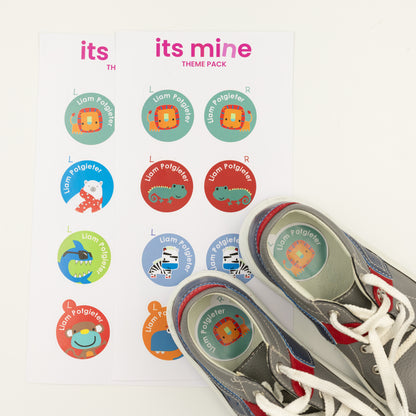 Left-Right Shoe Labels