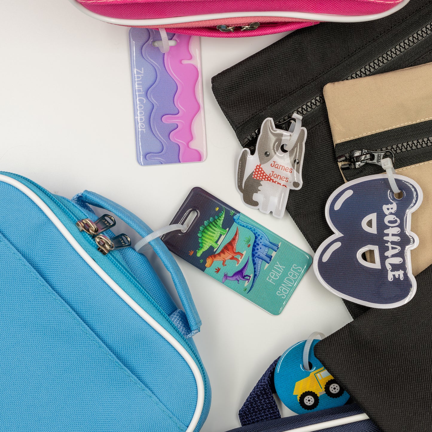 Letter Bag Tag