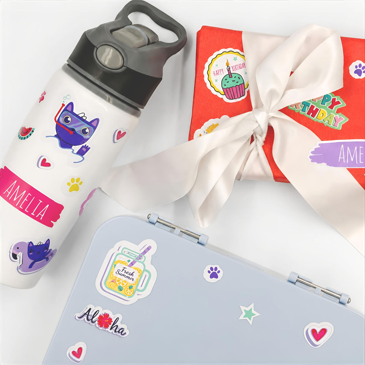 Decorative Stickers - Pack of 100