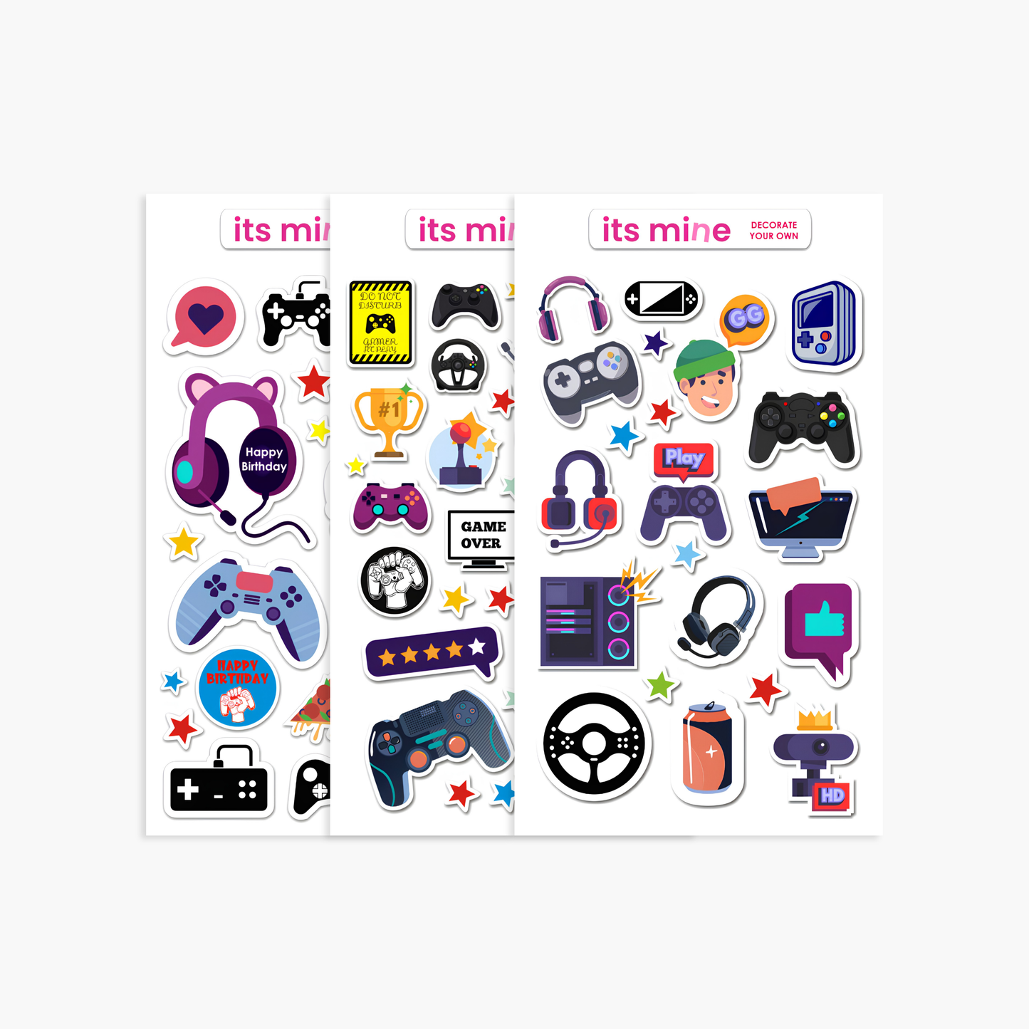 Decorative Stickers - Pack of 100