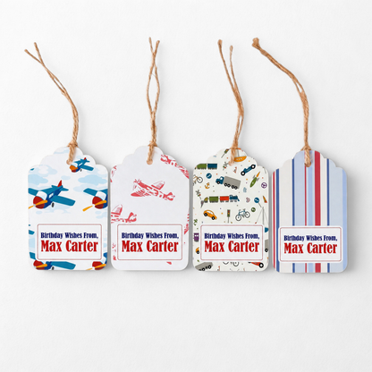 Sticky Gift Tags