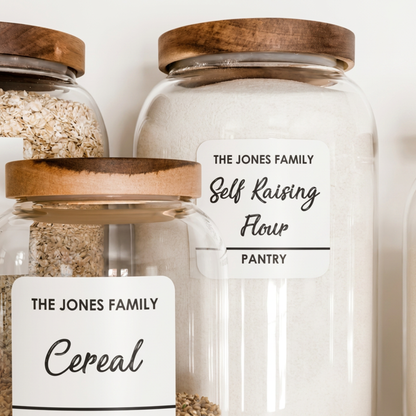 Pantry Labels