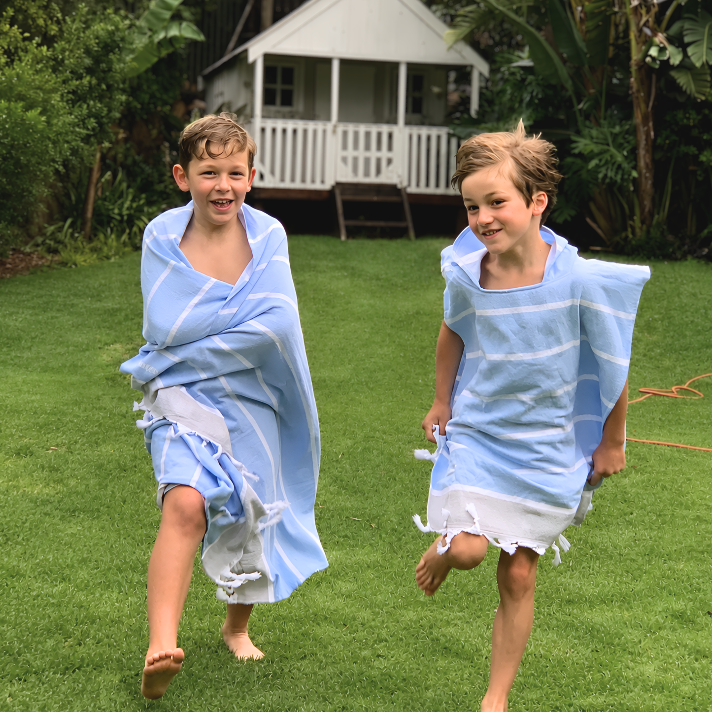 Turkish Hooded Poncho Towel