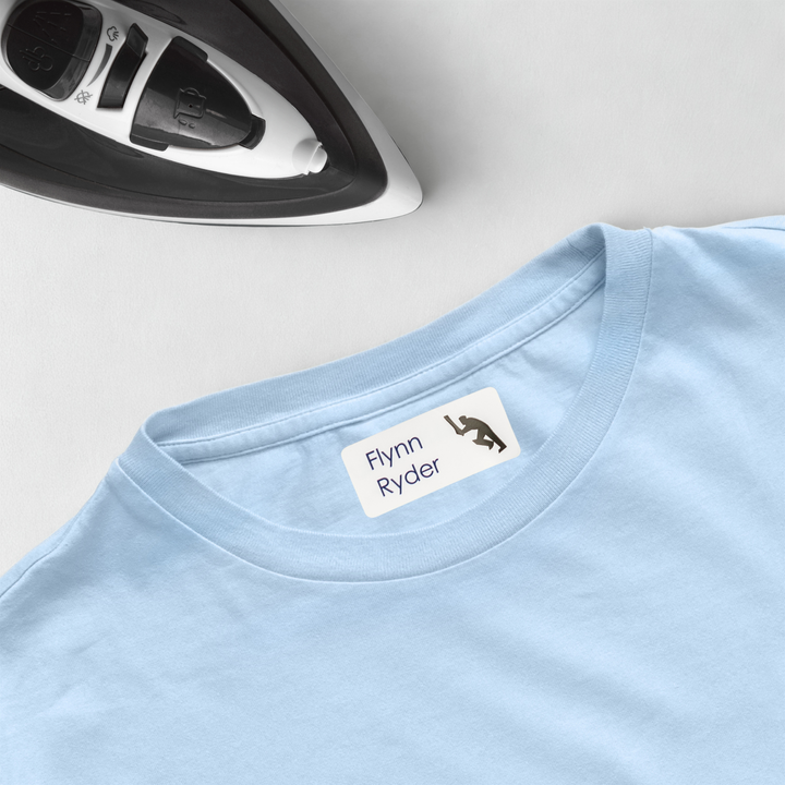 Rectangular Iron On Labels