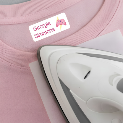 Rectangular Iron On Labels