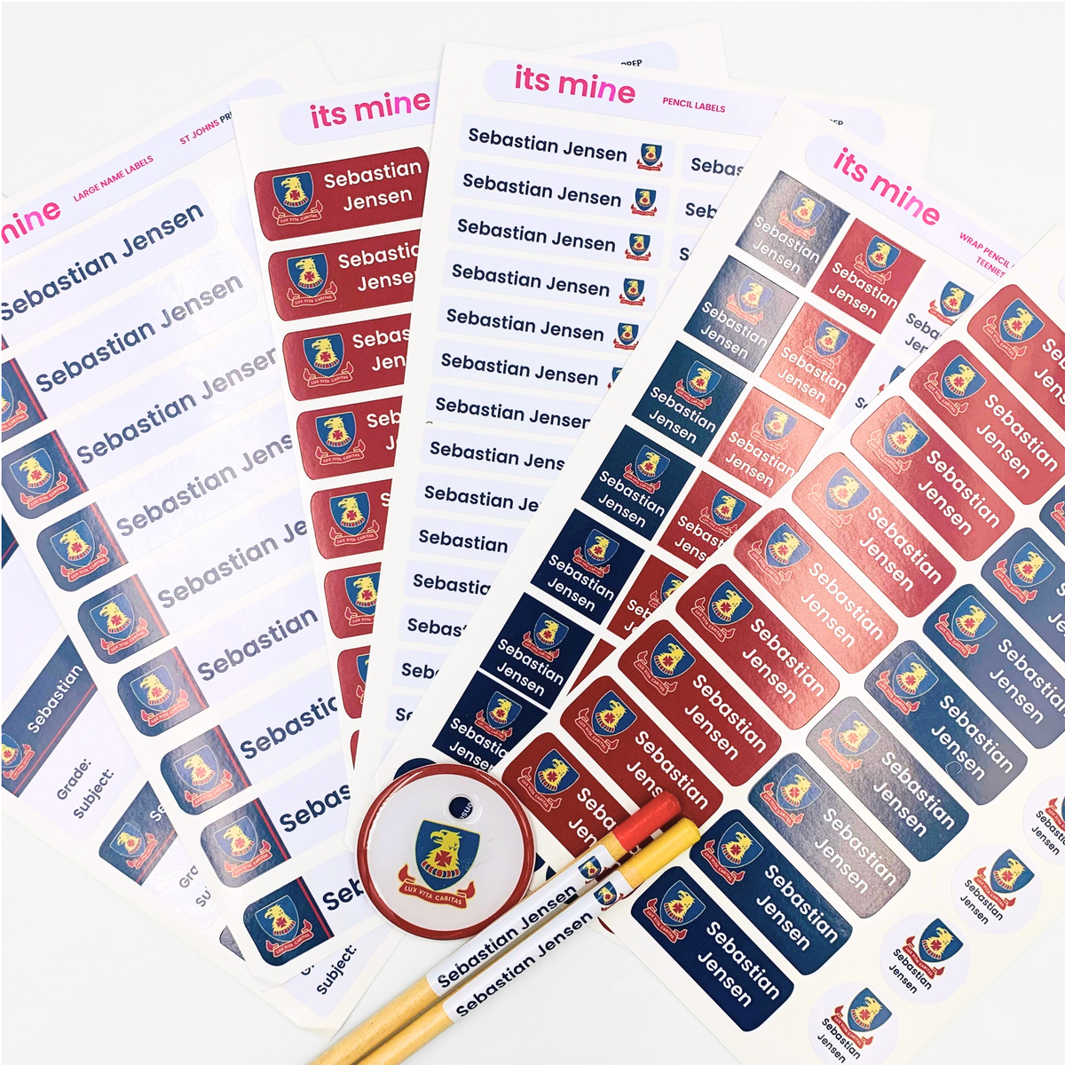 School Logo Pack - 300+ Labels