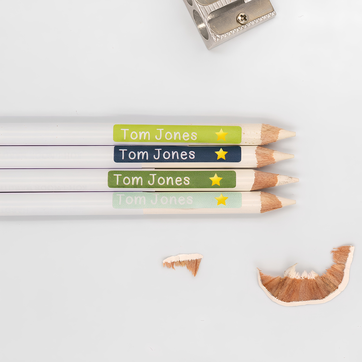 Small Pencil Labels