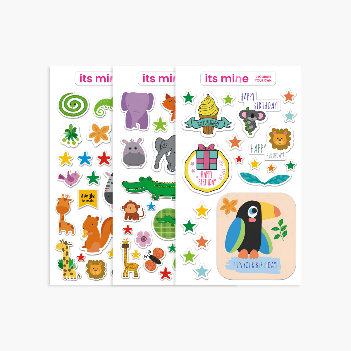 Decorative Stickers - Pack of 100