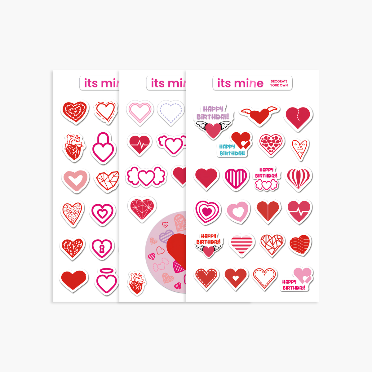 Decorative Stickers - Pack of 100