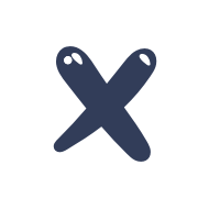 Navy Blue / X