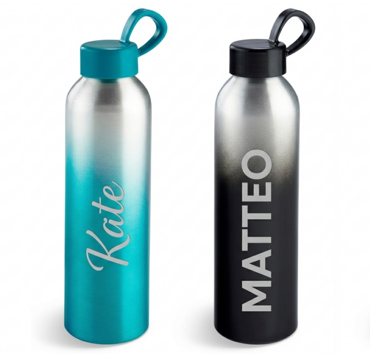 The Attitude & Altitude personalised drink bottle