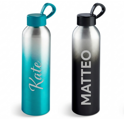 The Attitude & Altitude personalised drink bottle