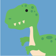 Double Coated — Dishwasher Safe / Dino World