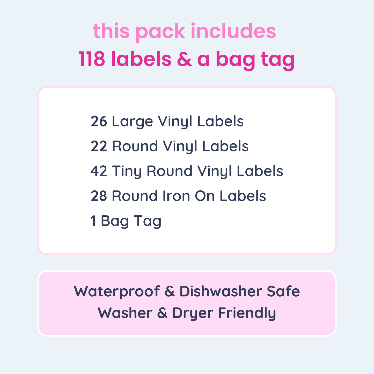 Nursery Designer Pack - 110+ Mixed Labels