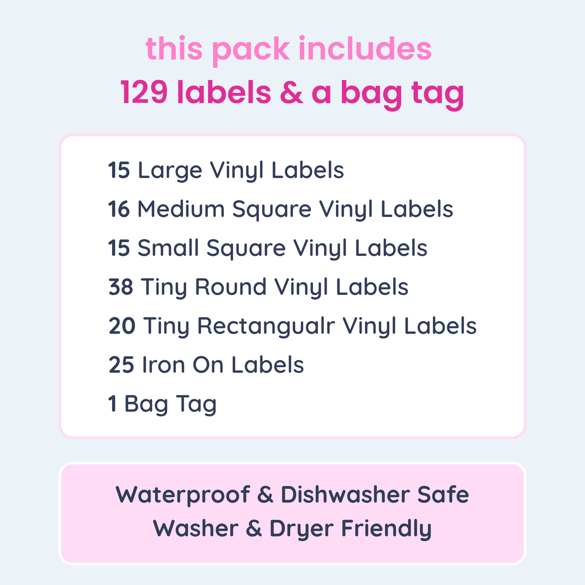 Nursery Theme Pack - 120+ Mixed Labels