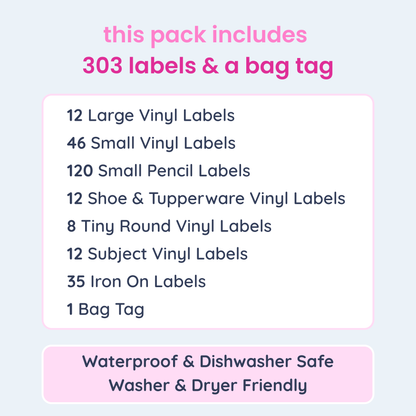 School Logo Pack - 300+ Labels