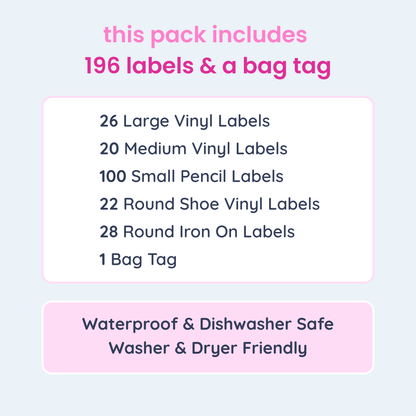 Starter Pack - 190+ Mixed Labels
